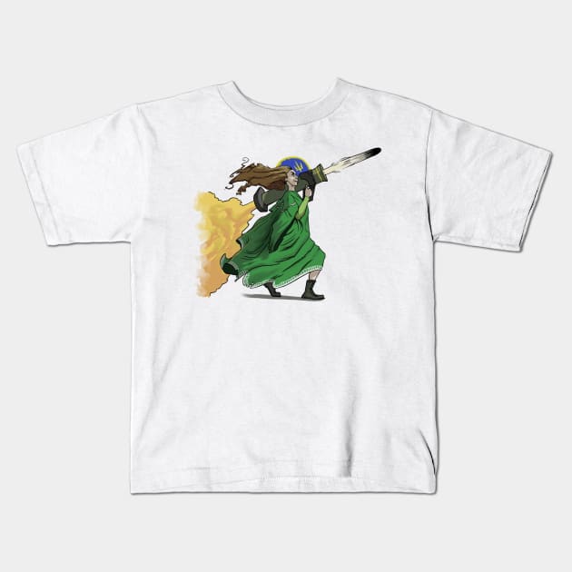 St. Javelin, Protector of Ukraine Kids T-Shirt by guest34wpqy34vk128y9o58do